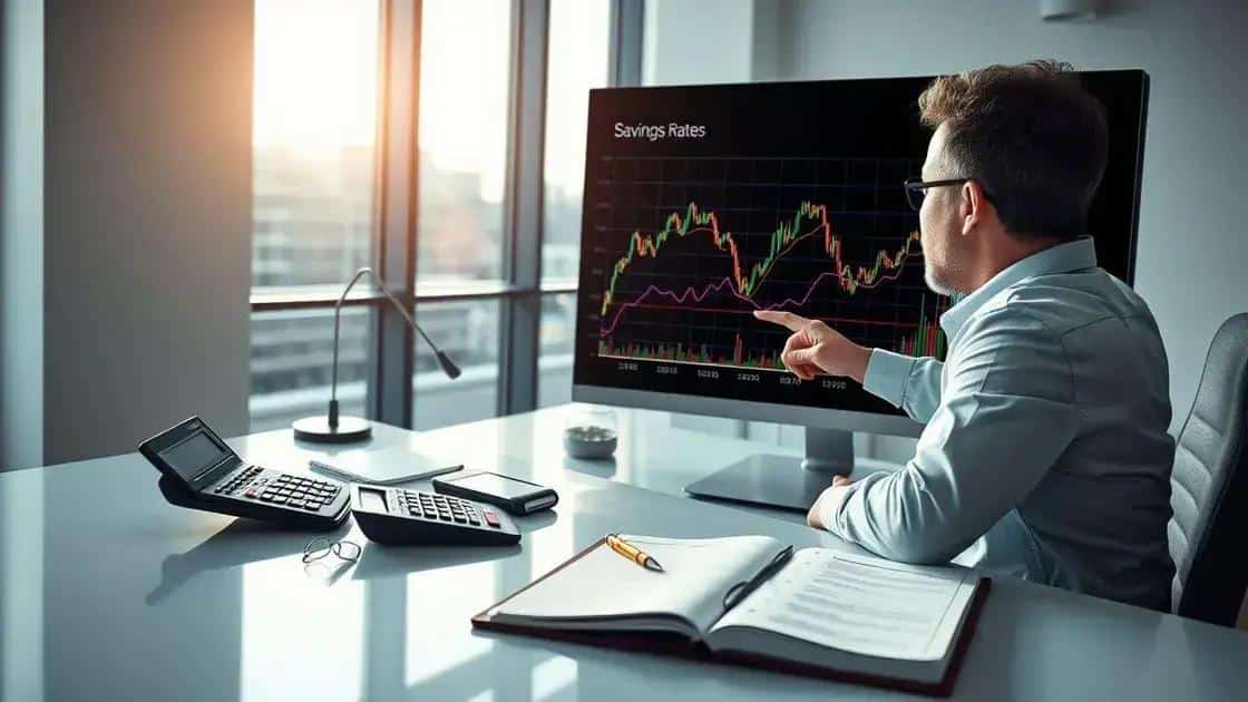 Current trends in savings rates
