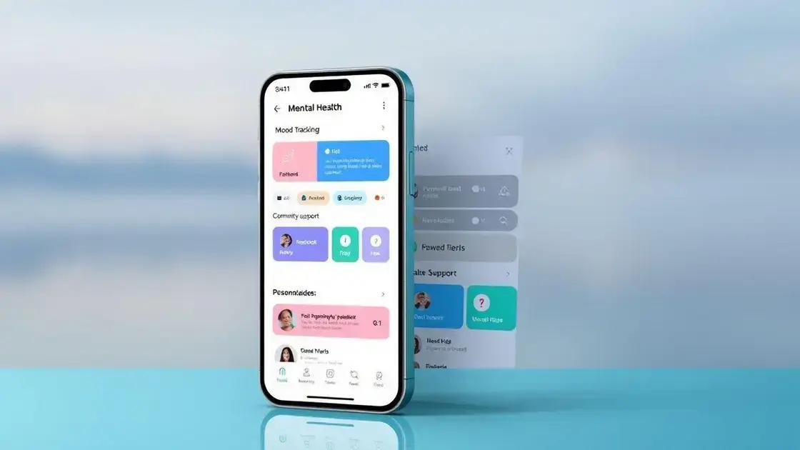 Key features of effective mental health apps