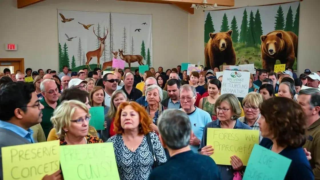 Community reactions to policy changes Community reactions to policy changes