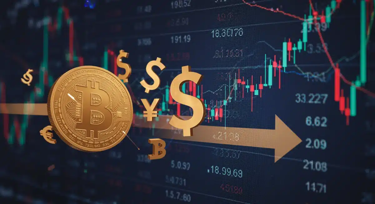 Decreased market liquidity represented by arrows and financial symbols.