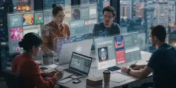 Professionals learning online for gig economy skills