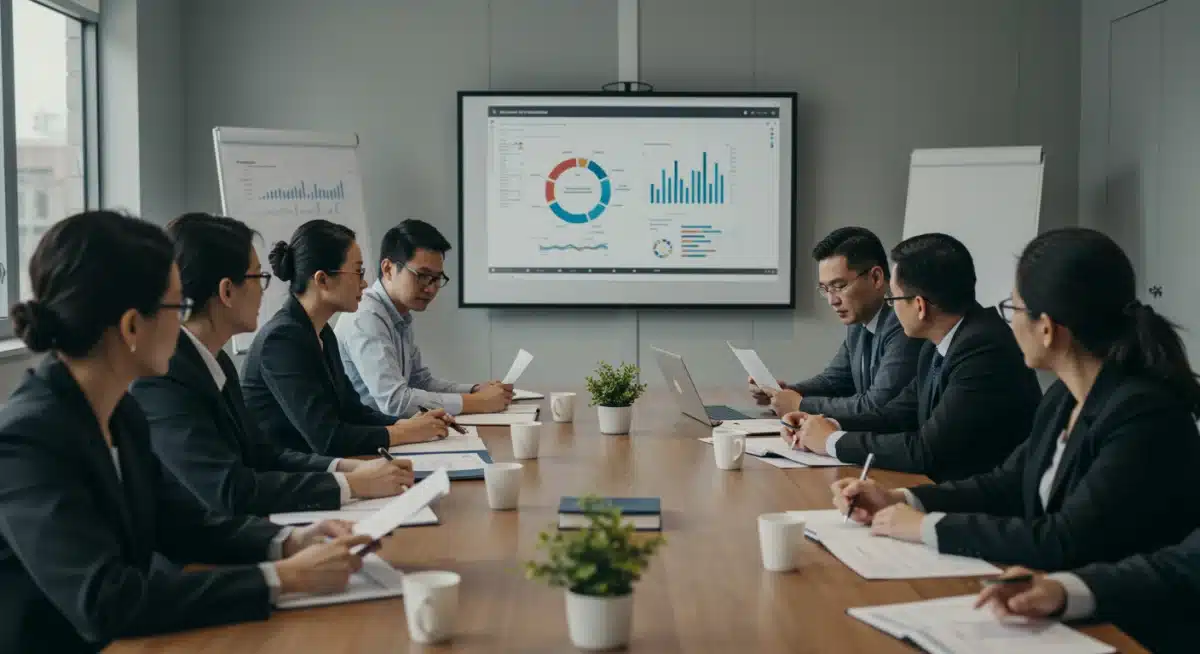 Tech executives discussing new regulatory compliance strategies