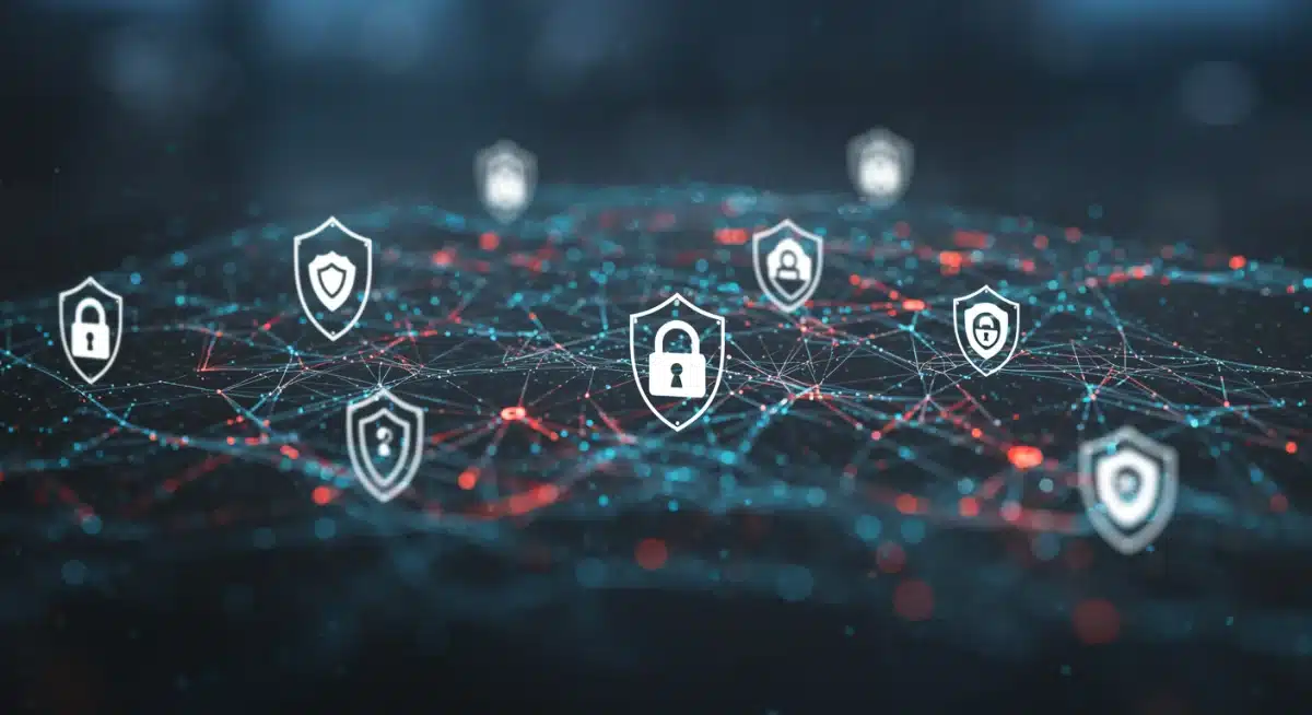 Digital representation of secure financial information flow and investor protection.