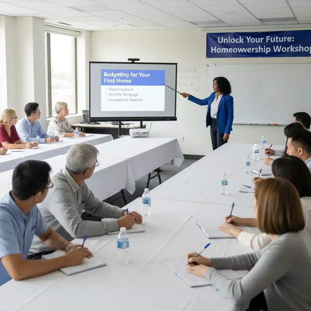 Financial literacy workshop for first-time homebuyers