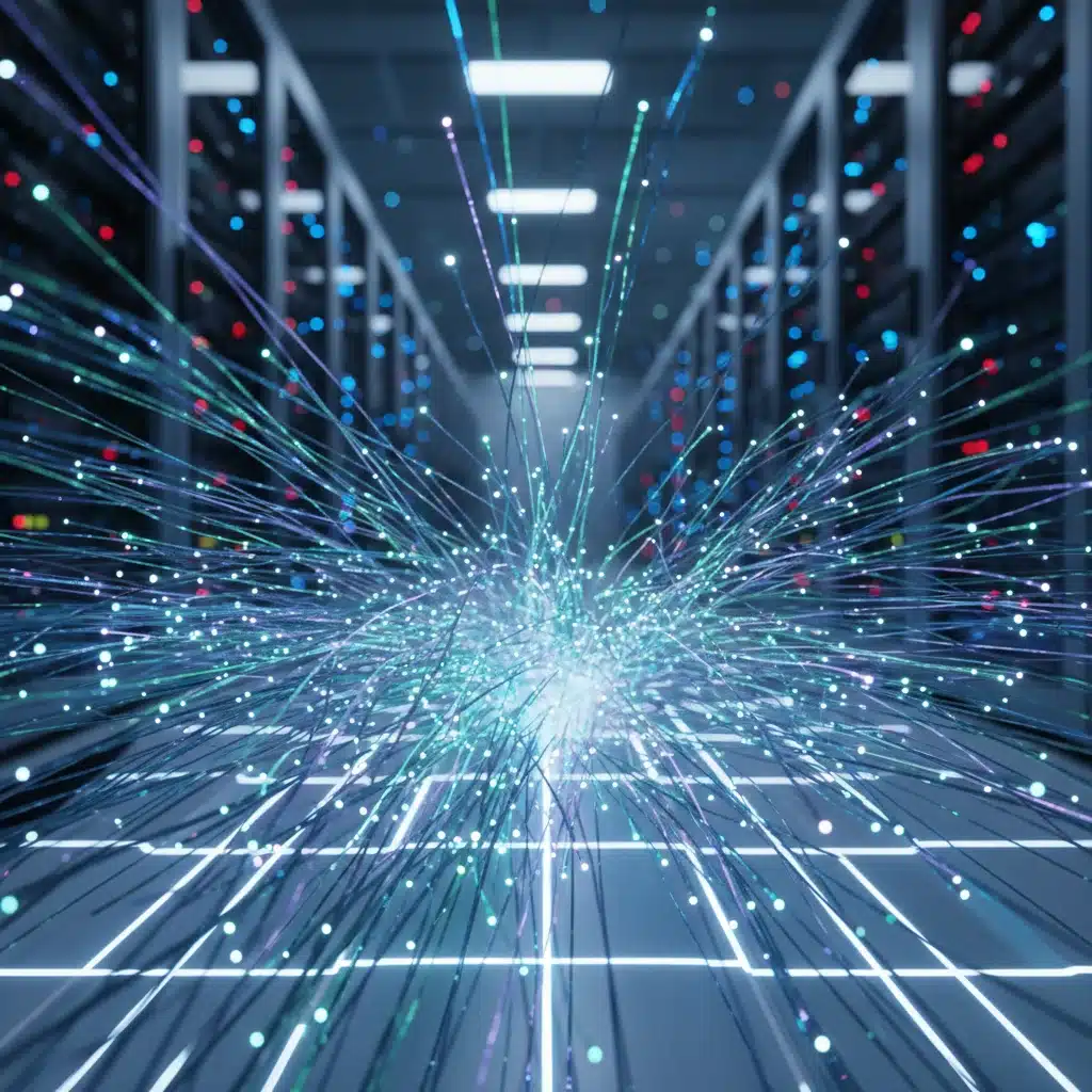 Fiber optic cables symbolizing broadband internet infrastructure