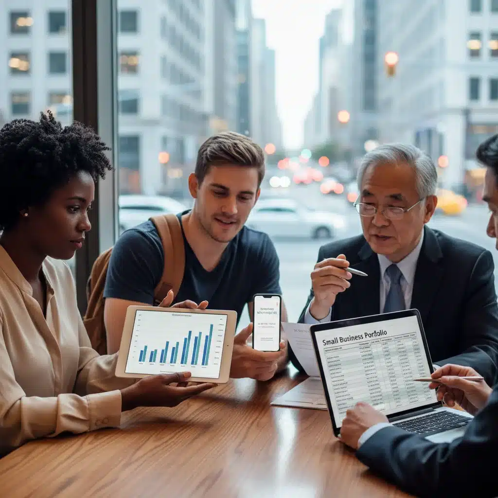 Diverse individuals impacted by interest rate stability.
