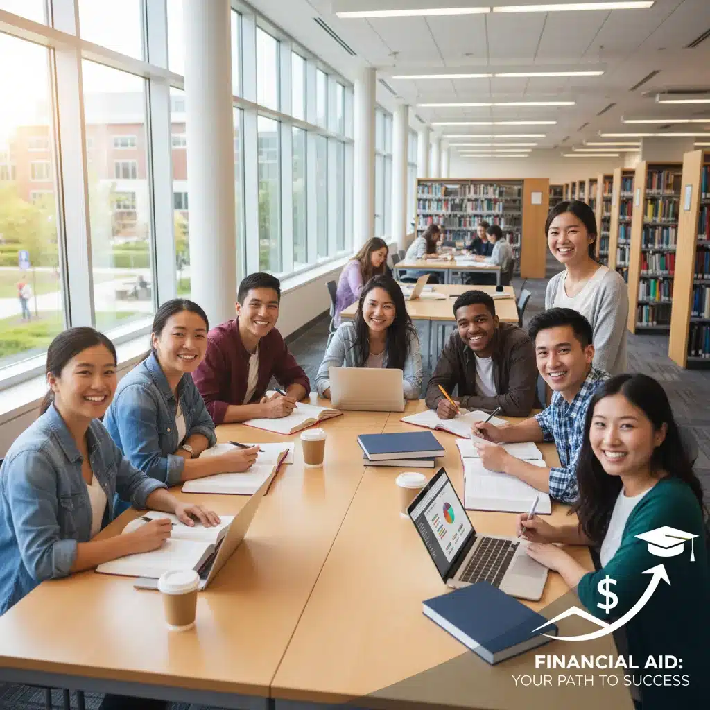 Diverse students studying, benefiting from Pell Grant 2026