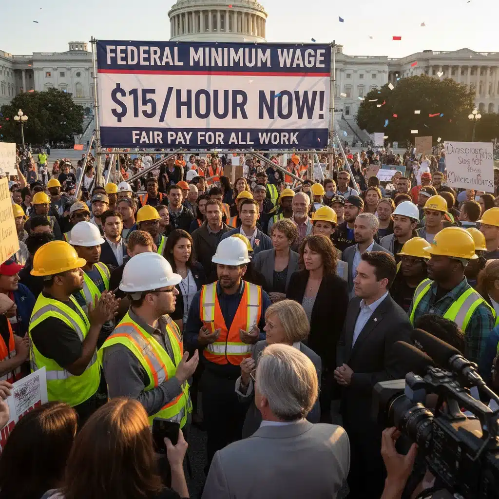 Federal Minimum Wage Debate 2026: Proposals to Increase to $15/hour Gain Traction. (RECENT UPDATES)