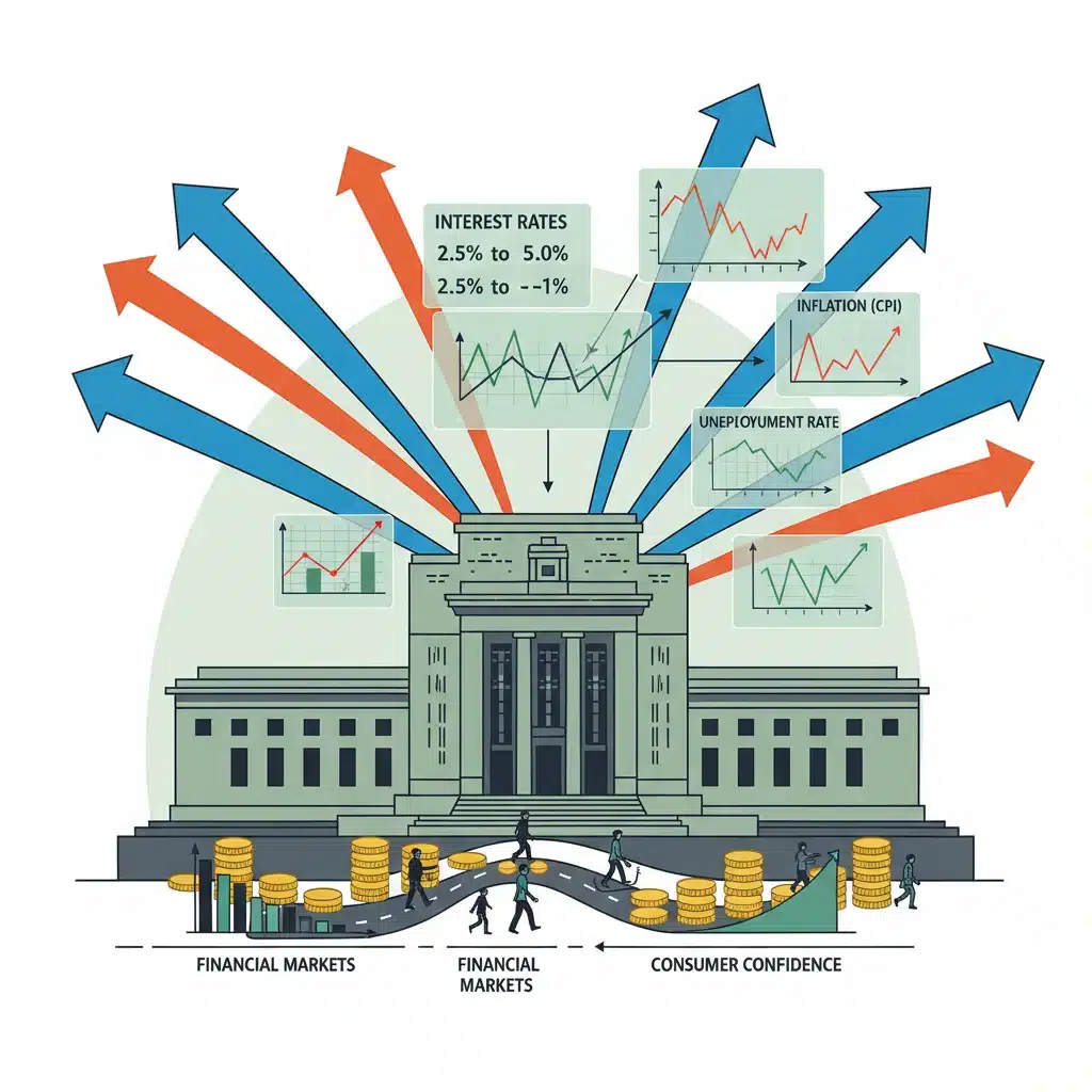 Federal Reserve 2026 Interest Rate Projections: A 0.75% Impact Analysis