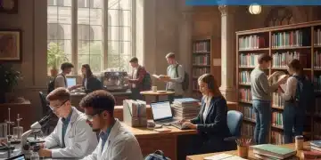 Students working on campus, illustrating Federal Work-Study benefits for 2026.