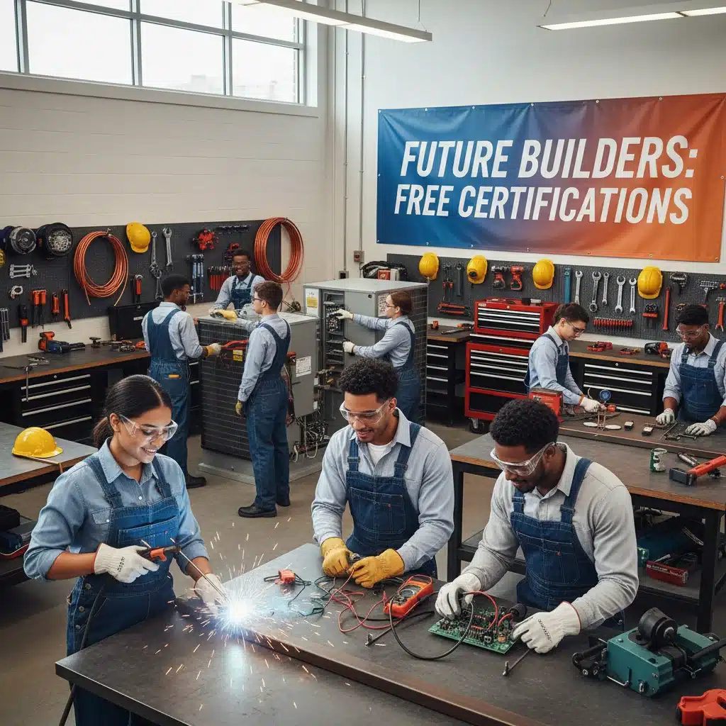 Unlock Your Future: Free Certifications in High-Demand Trades by 2026