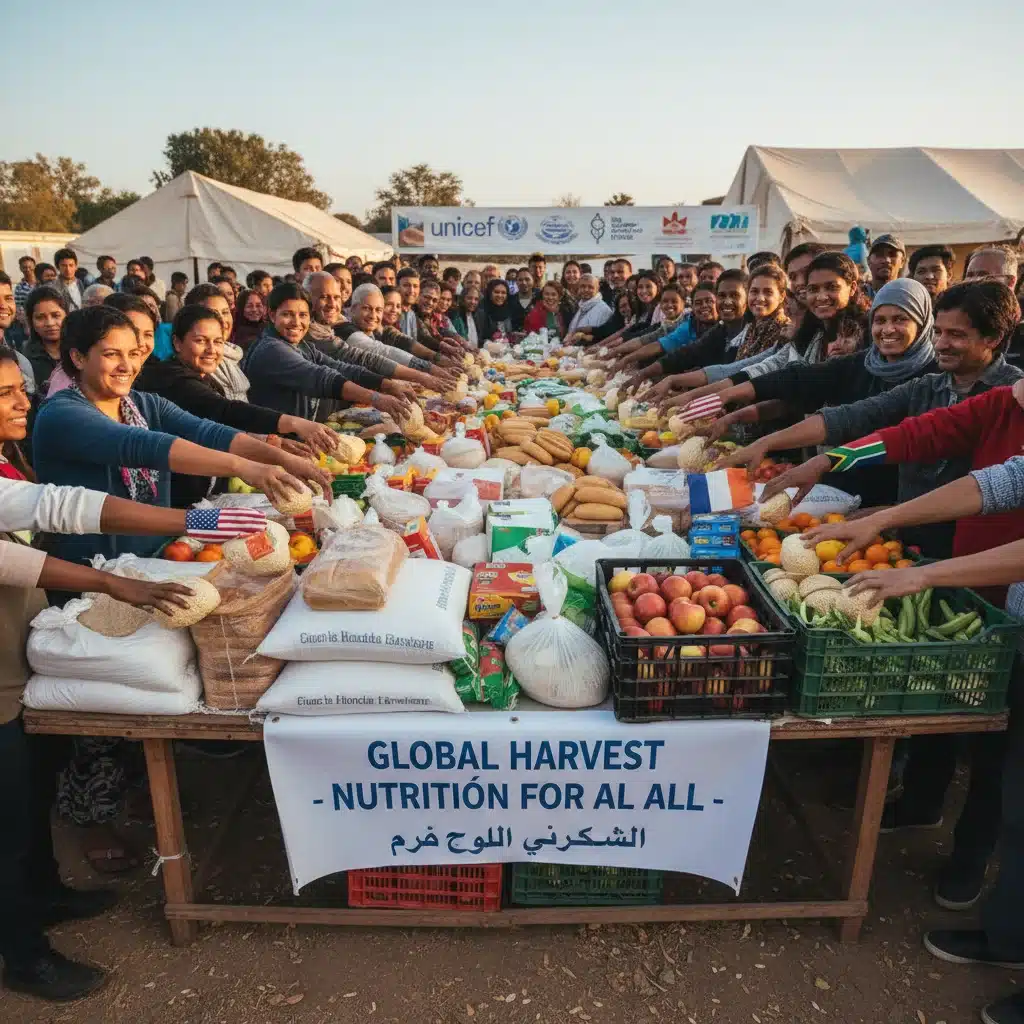 International food aid distribution and cooperation