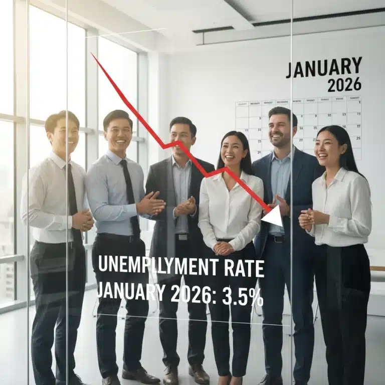 Professionals observing positive unemployment rate trend in January 2026