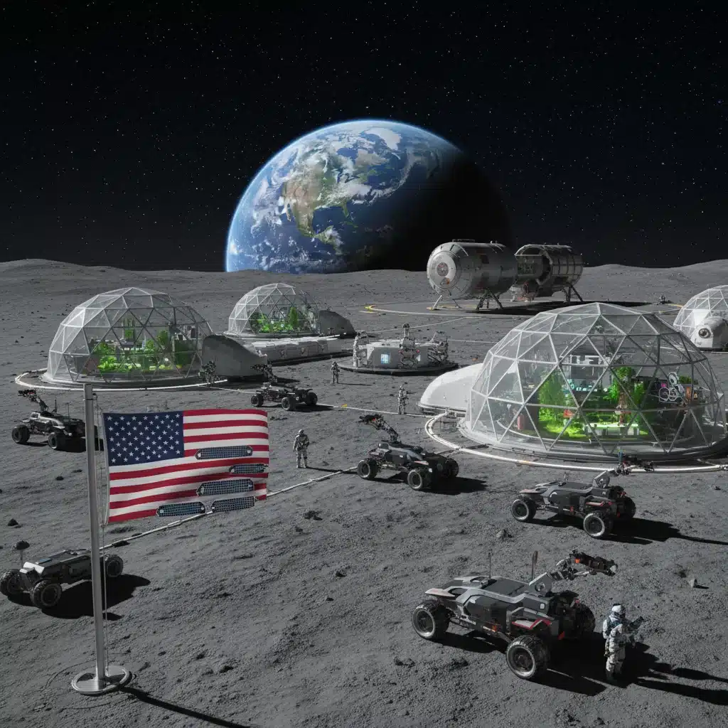 US Role in 2026 Space Governance: Lunar Exploration Frameworks