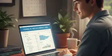 Student reviewing financial aid documents for 2026 appeal