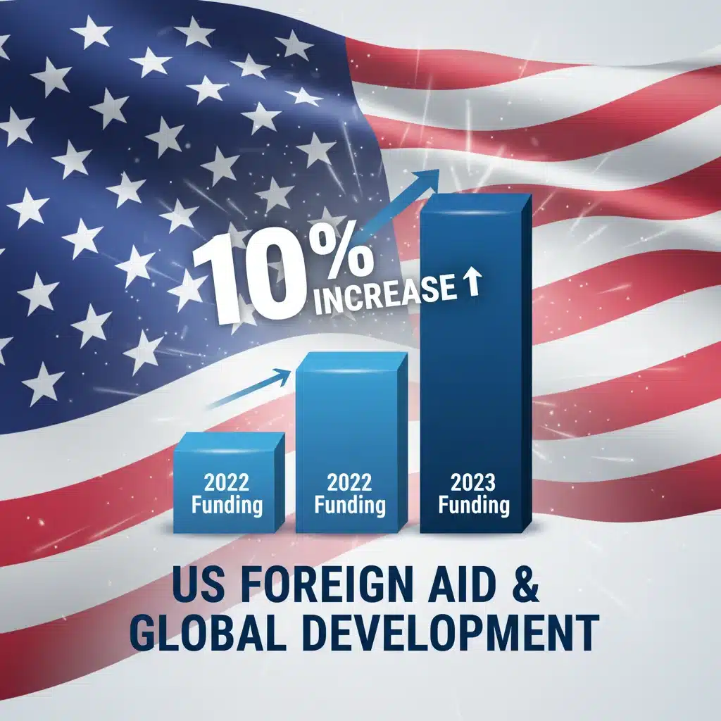 US Foreign Aid 2026: A 10% Increase in Development Assistance Explained