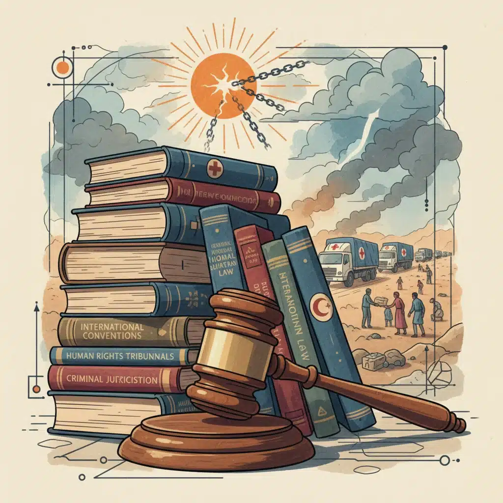 International law and justice in humanitarian crises